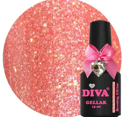 DIVA Gellak Booming Glitter 15 ml