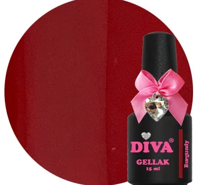 DIVA Gellak Burgundy 15 ml