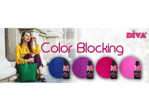 DIVA Gellak Color Blocking Collection 4x 15 ml