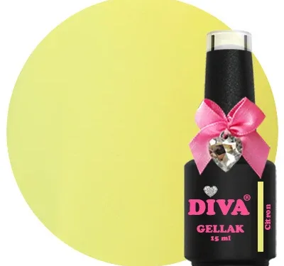 DIVA Gellak French Pastel Citron 15 ml