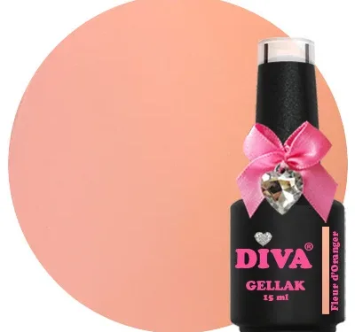 DIVA Gellak French Pastel Fleur d'Oranger 15 ml