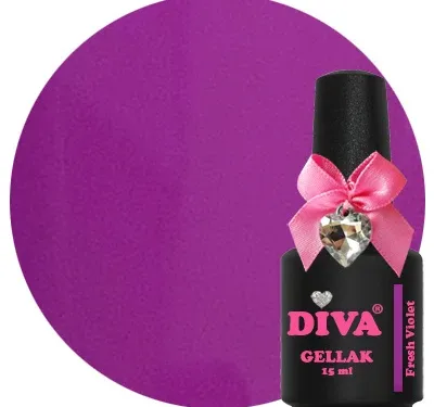 DIVA Gellak Fresh Violet 15 ml