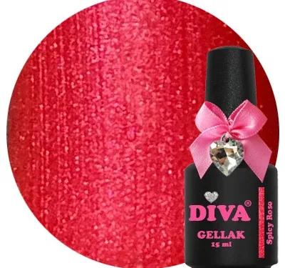 DIVA Gellak Spicy Rose 15 ml