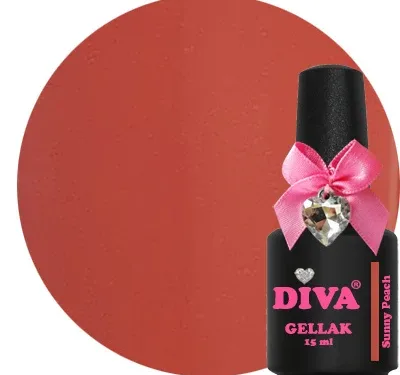 DIVA Gellak Sunny Peach 15 ml