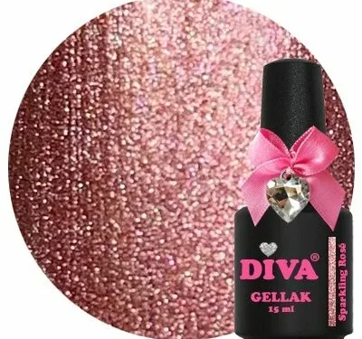 diva gellak sparkling rose gellak