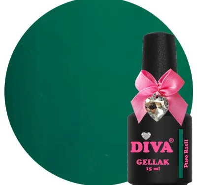 DIVA Gellak Pure Basil 15 ml