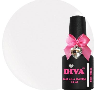 Diva builder gel in a bottle soft White