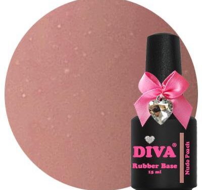 Diva rubber base coat nude peach