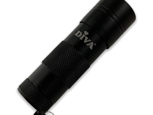 diva mini led lamp black