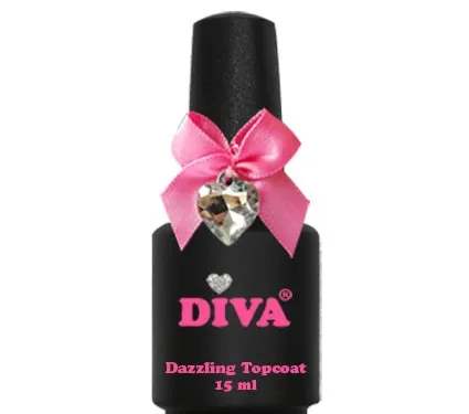 DIVA Dazzling Topcoat - No Wipe 15 ml