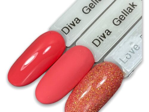 diva gellak amber glow voorbeeld