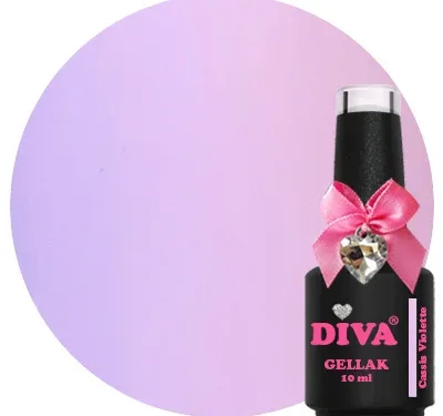 DIVA Gellak French Pastel Cassis Violette 10 ml