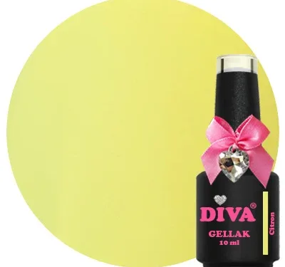 DIVA Gellak French Pastel Citron 10 ml