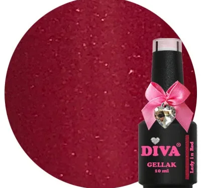 DIVA Gellak Lady in Red 10 ml