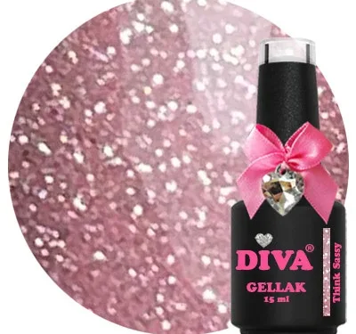 DIVA Gellak Think Sassy 15 ml - Reflecterend