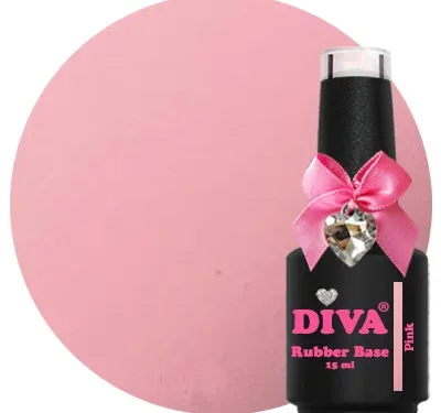 DIVA Rubber Basecoat Pink 15 ml