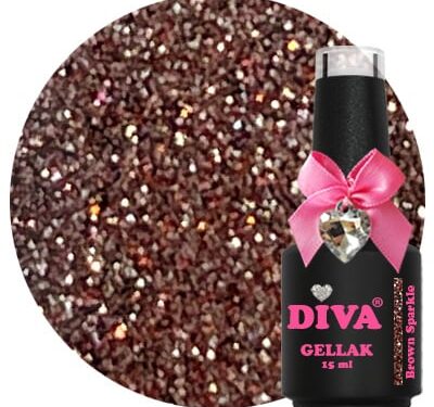 Diva GellakCat Eye Brown Sparkle