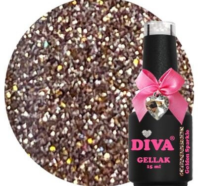 Diva GellakCat Eye Golden Sparkle