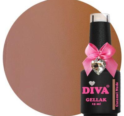 Diva gellak caramel nude