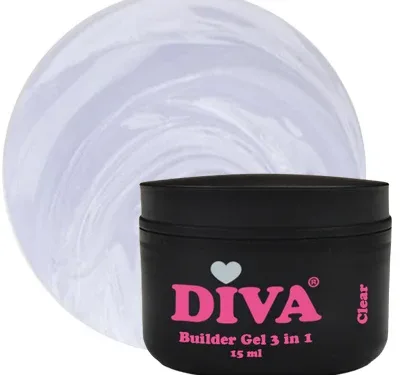 Diva builder gel low heat clear 15 ml