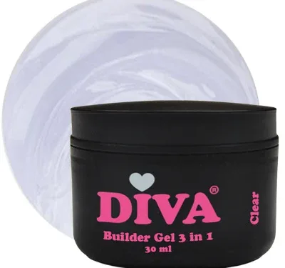 Diva builder gel low heat clear 30 ml