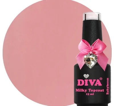 Diva milky topcoat