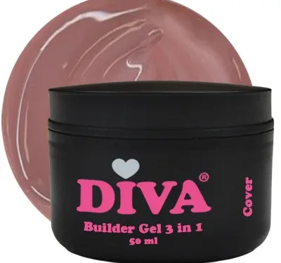 DIVA Builder Gel LOW HEAT 3-in-1