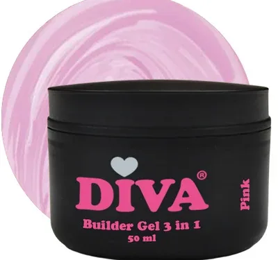 DIVA Builder Gel LOW HEAT 3-in-1