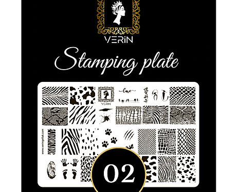 Verin stamping plate 02