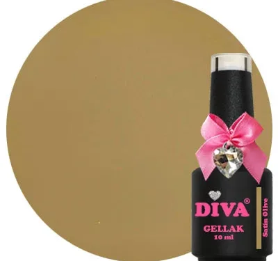 diva gellak satin olive