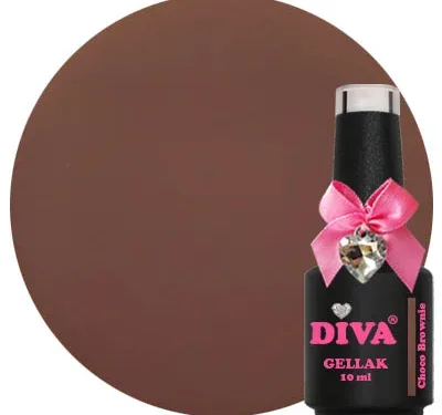 diva gellak choco brownie