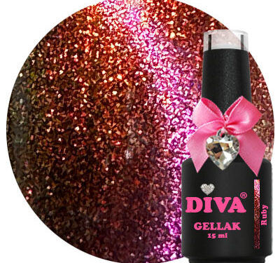 Diva Gellak 9D Cat Eye Ruby 15 ml