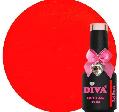 diva gellak neon red