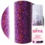 DIVA Airbrush Glitter Colorboom Spray Deep Purple 7