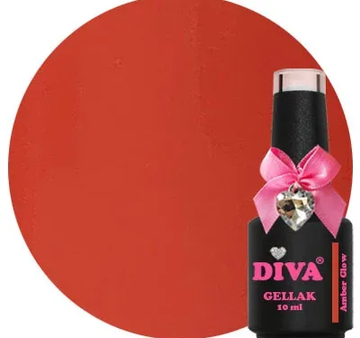 DIVA Gellak Amber Glow 10 ml