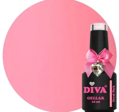 DIVA Gellak Coral Pink 10 ml