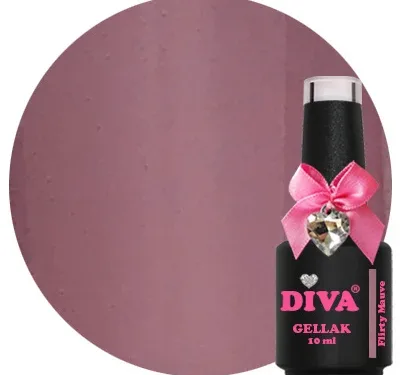 DIVA Gellak Flirty Mauve 10 ml