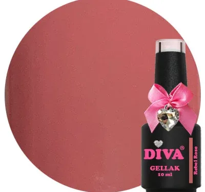 DIVA Gellak Rebel Rose 10 ml