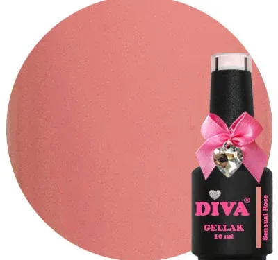 DIVA Gellak Sensual Rose 10 ml