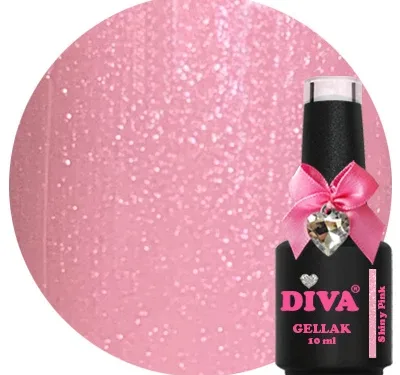 DIVA Gellak Shiny Pink 10 ml