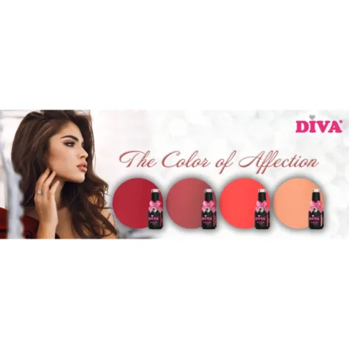 DIVA Gellak The Color of Affection Collection 4x 10 ml