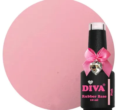 DIVA Rubber Basecoat Pink 10 ml