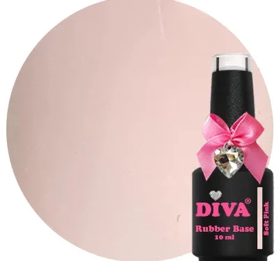 DIVA Rubber Basecoat Soft Pink 10 ml