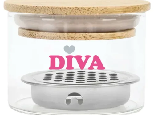 diva penseel cleanser jar