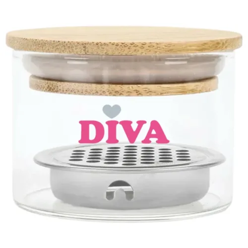 diva penseel cleanser jar