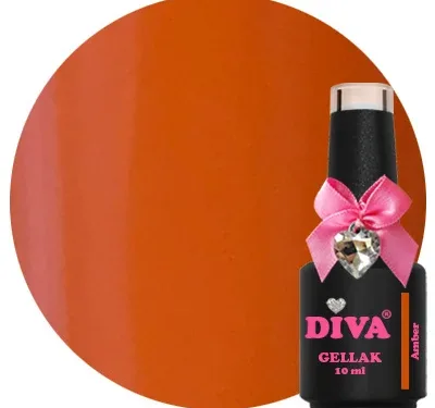 DIVA Gellak Amber 10 ml