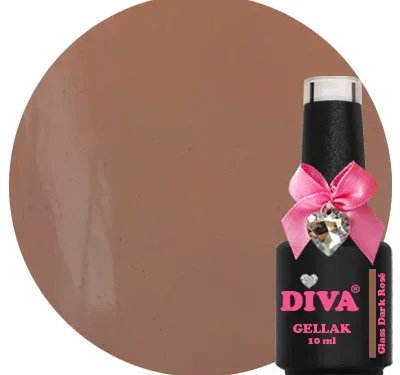 DIVA Gellak Glass Dark Rosé 10 ml