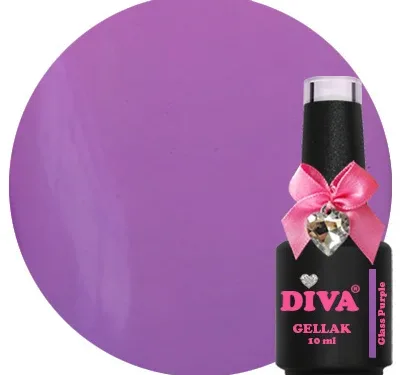 DIVA Gellak Glass Purple 10 ml