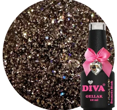 DIVA Gellak Dramatic Black 10 ml