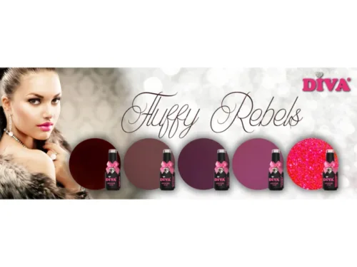 DIVA Gellak Fluffy Rebels Collection 5x 10 ml